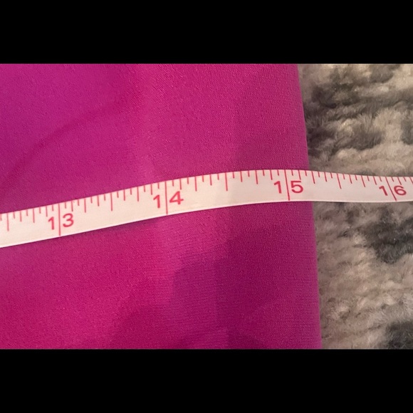 Tory Burch fuchsia silk one-shoulder mini dress, size 2 - Picture 7 of 15